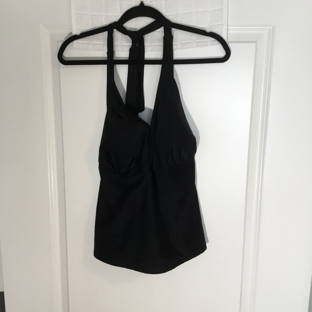 Catalina Holter Top Swimsuit Black 1X (16W) (Top Only)